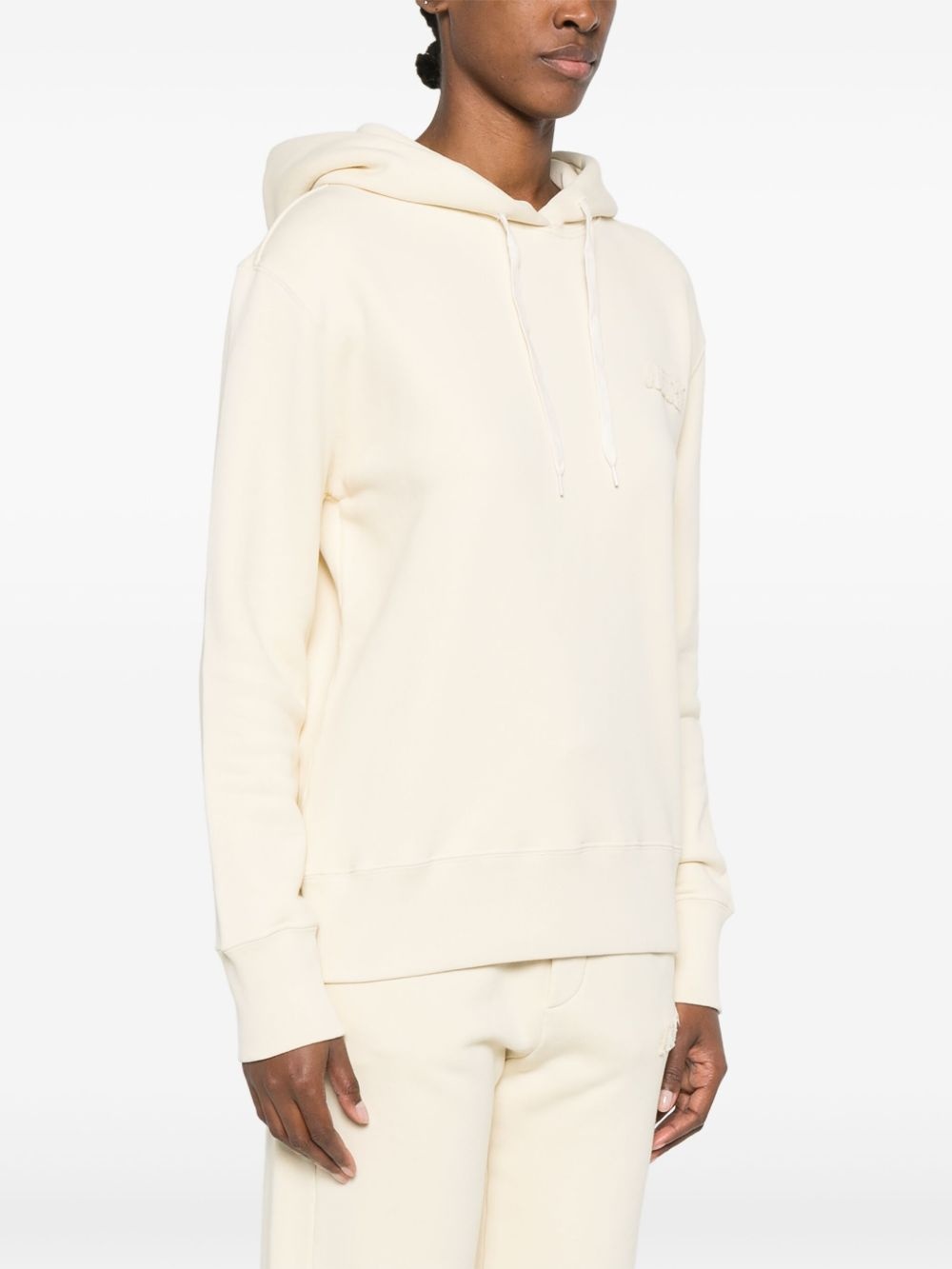 logo-patch hoodie - 3