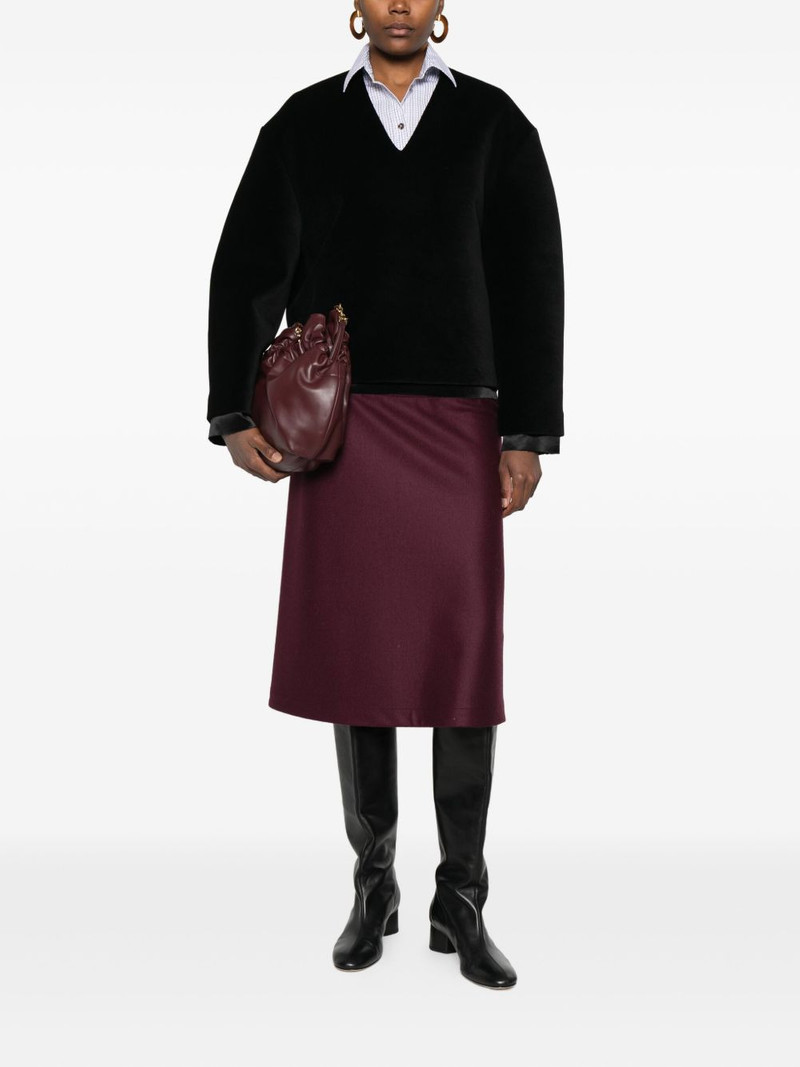 Jil Sander v-neck sweater outlook