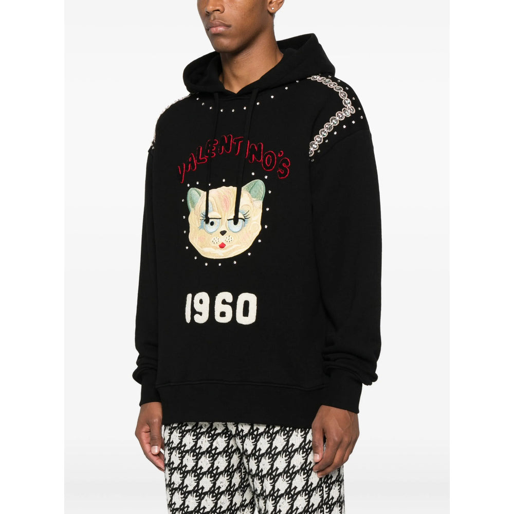 Valentino Black Sweaters & Knitwear - Hoodies Men - 4