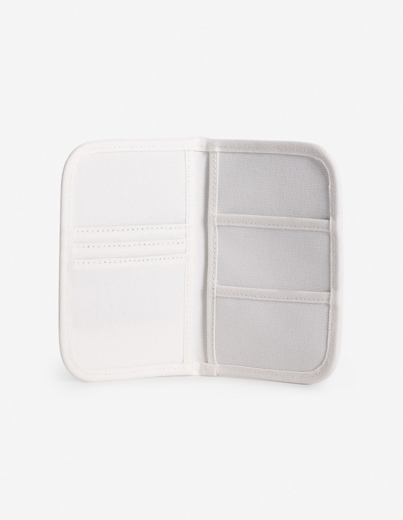 Maison Kitsuné CAFE KITSUNE CHECKERBOARD PASSEPORT HOLDER outlook