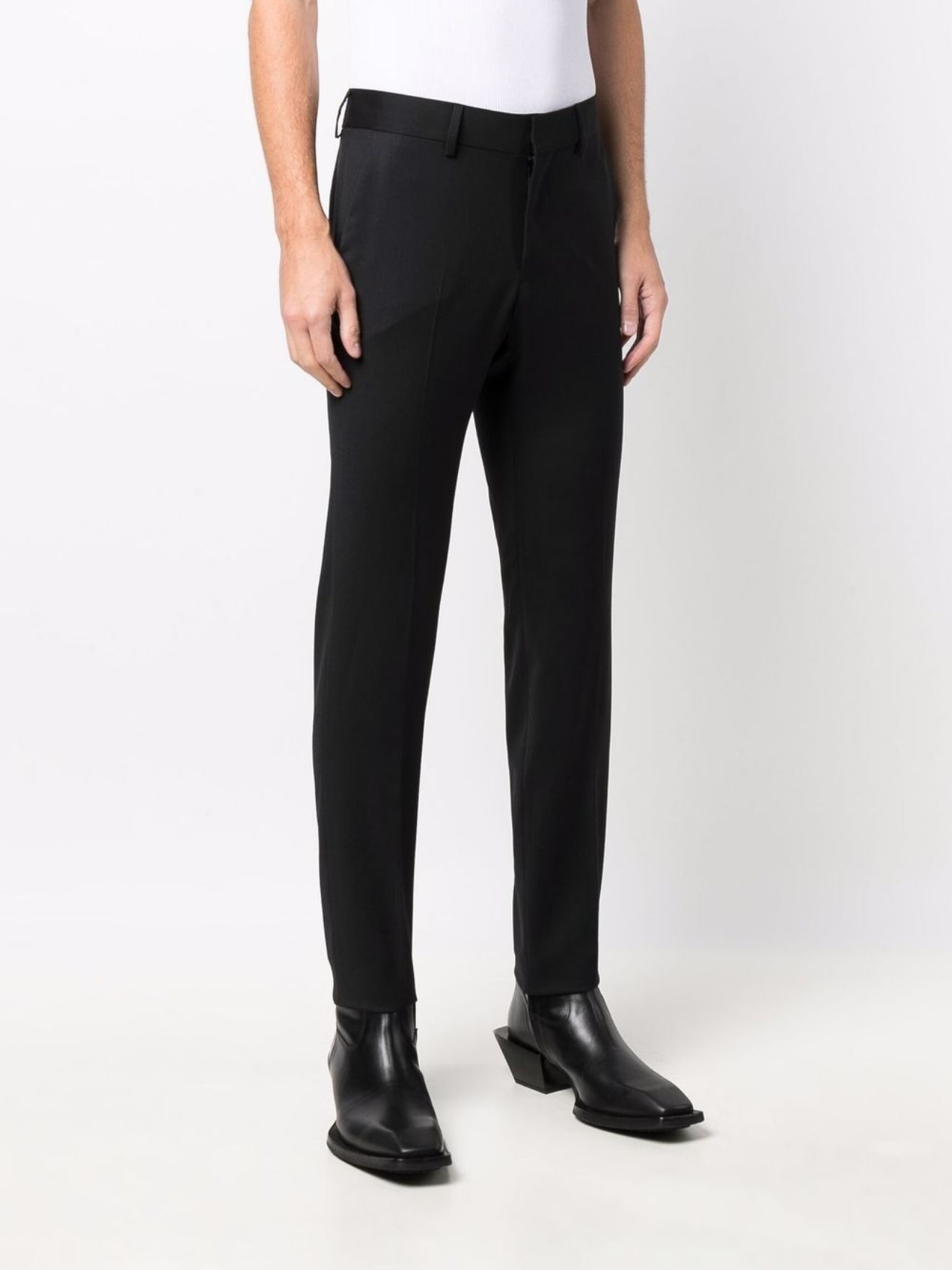 skinny wool trousers - 3