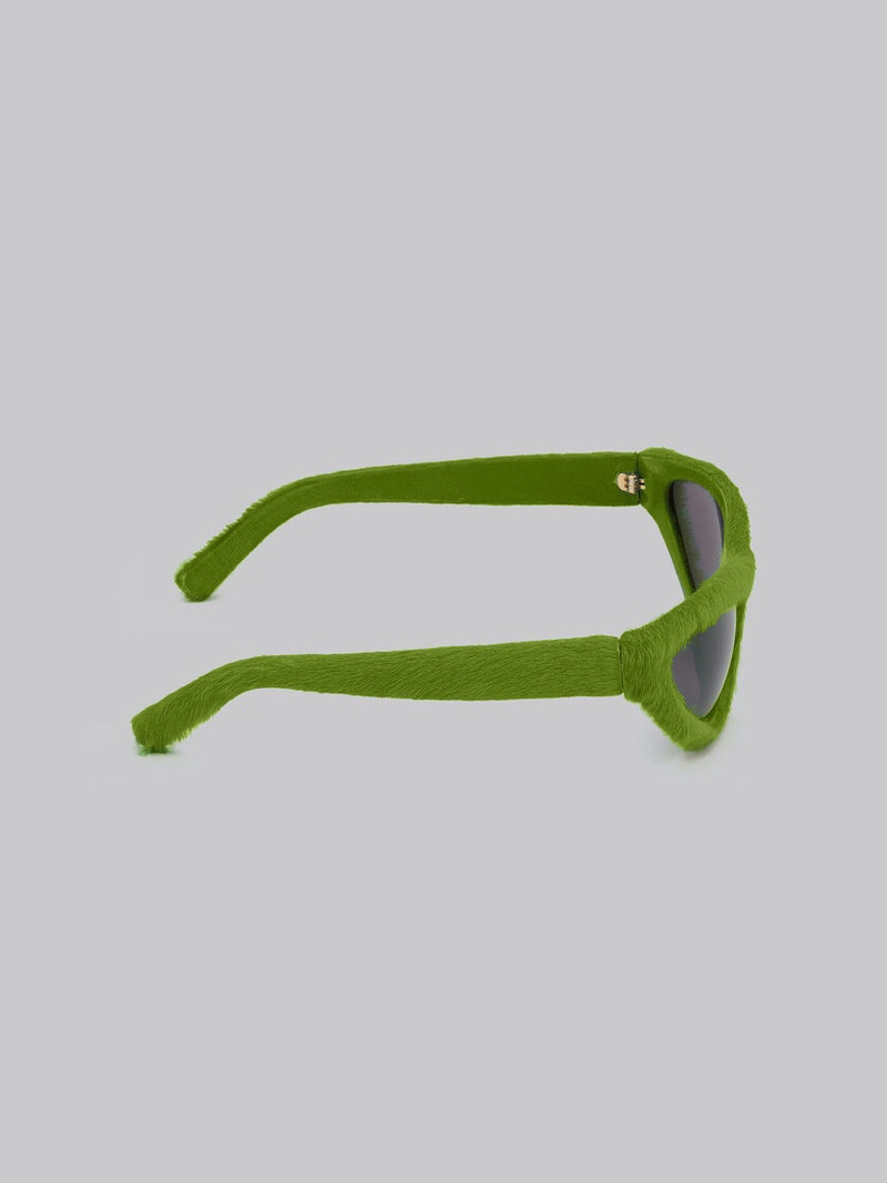MAVERICKS FURRY GREEN SUNGLASSES 4