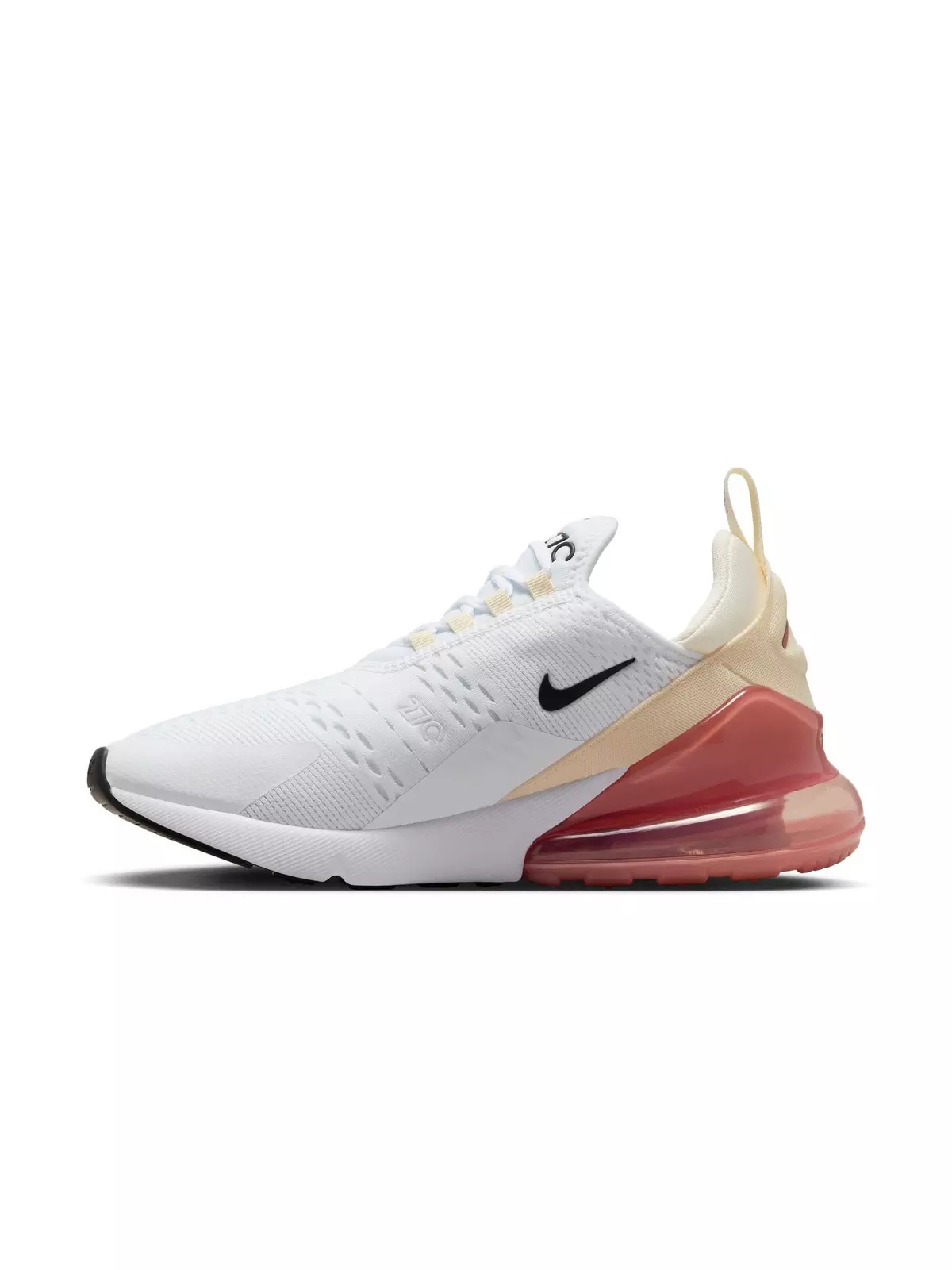 Air Max 270 "White/Black/Pale Ivory/Muslin" Women's Shoe - 4