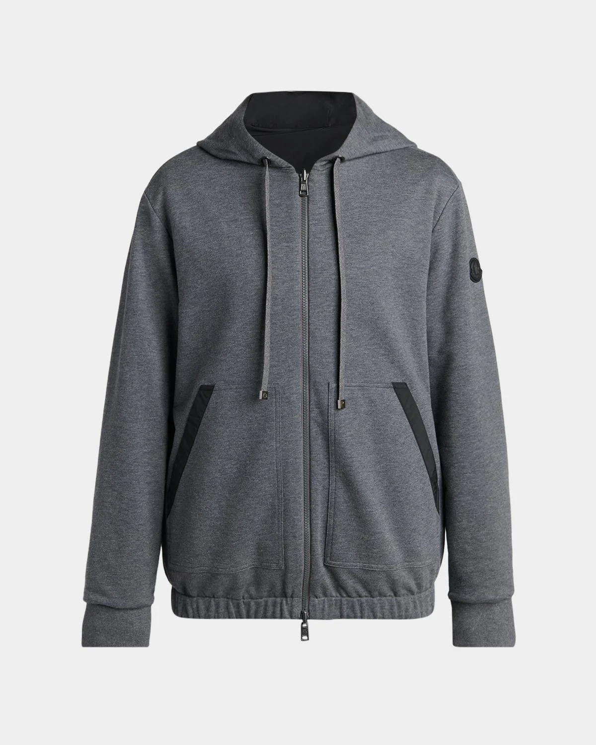 Men's Reversible Zip-Front Hooded Jacket - 1