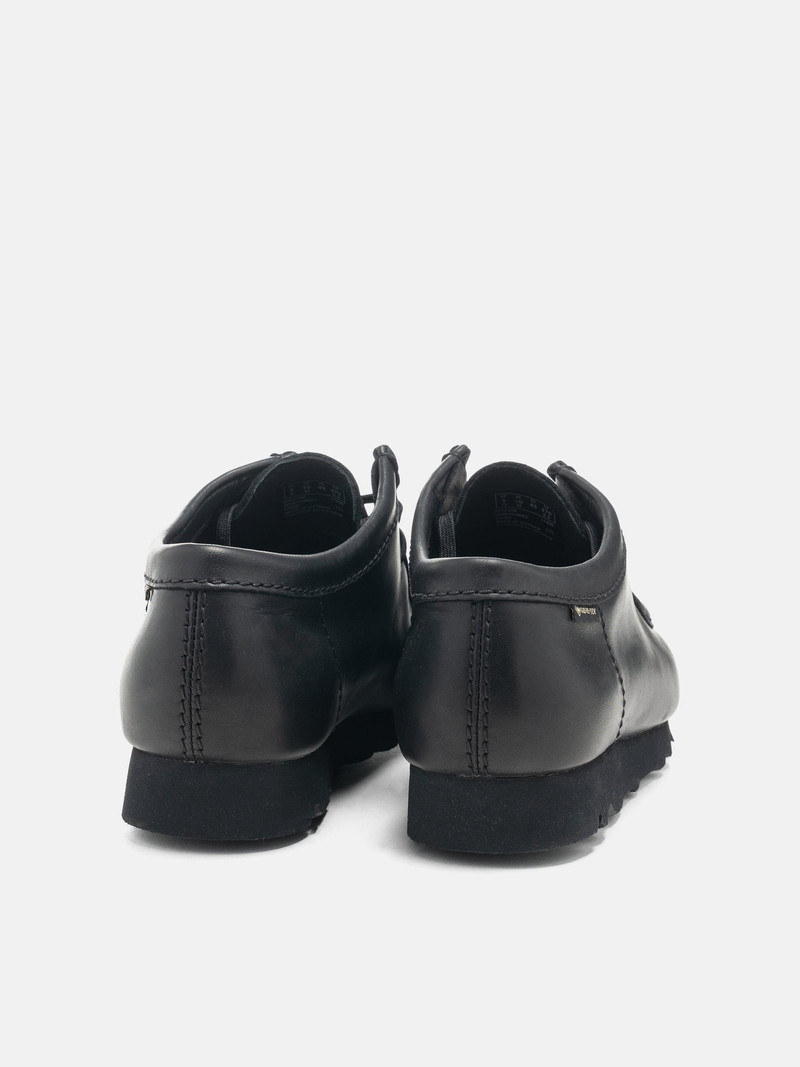 Clarks Originals Wallabee Gtx Black/Black Leather outlook
