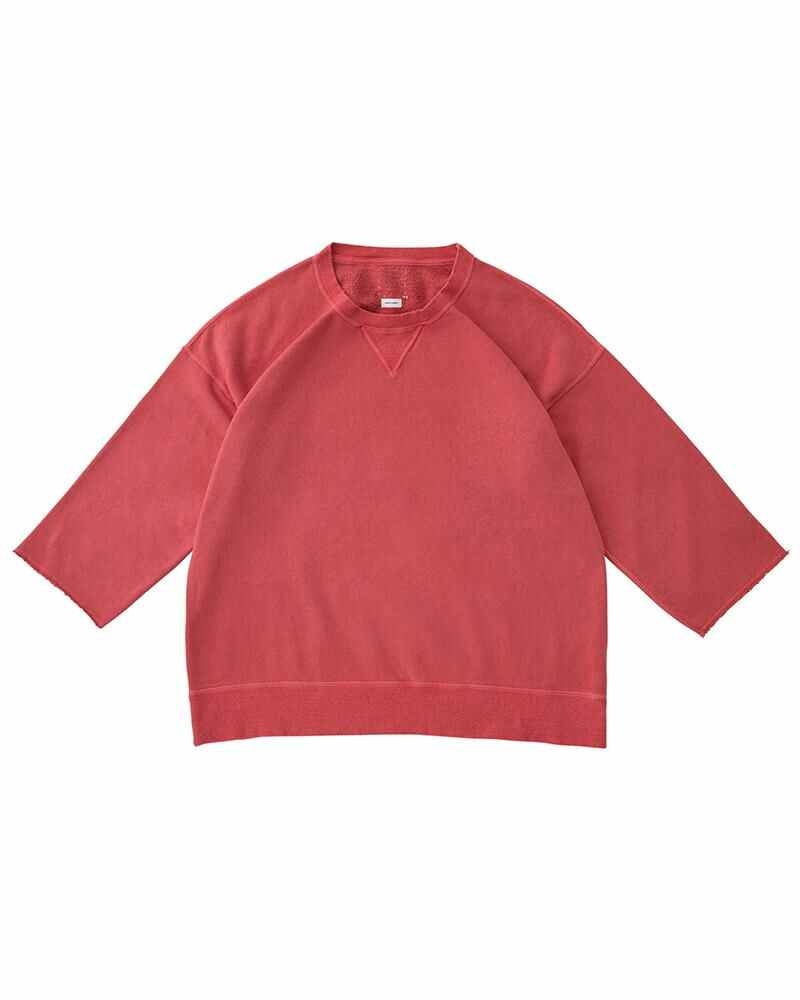 JUMBO SWEAT 3/4 (UNEVEN DYE) RED - 1