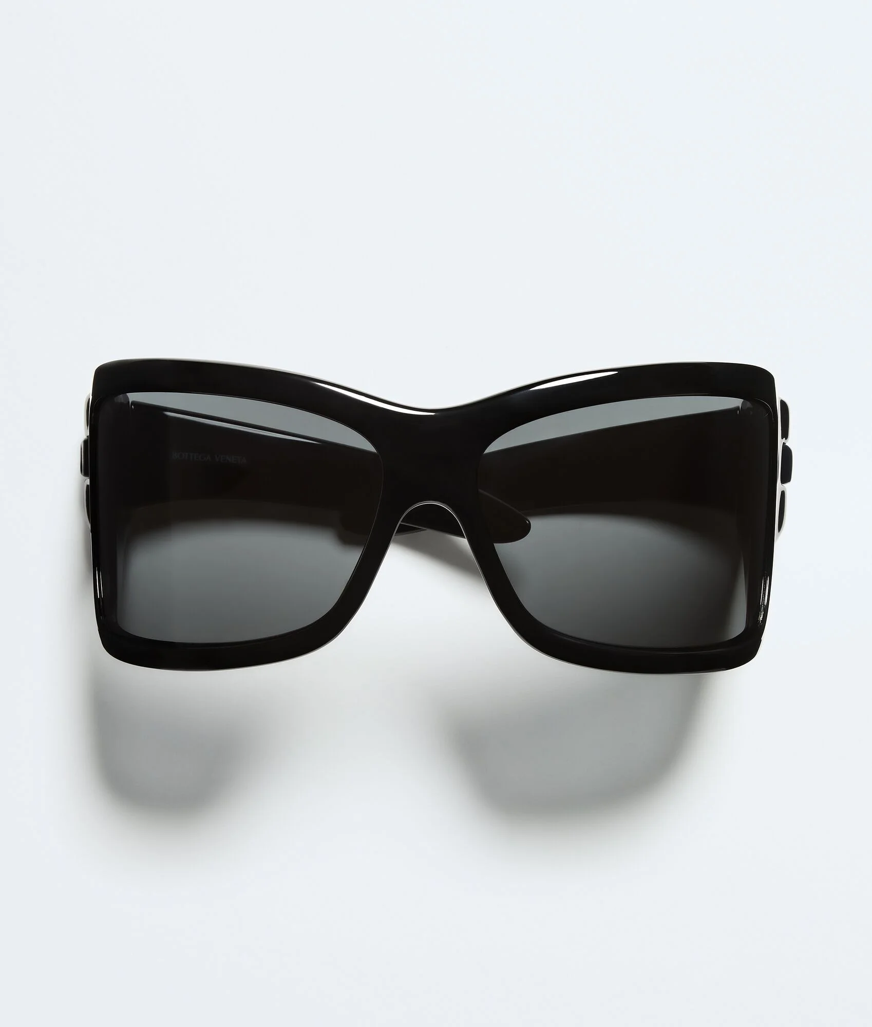 BV1528S Intrecciato Wraparound Sunglasses - 1