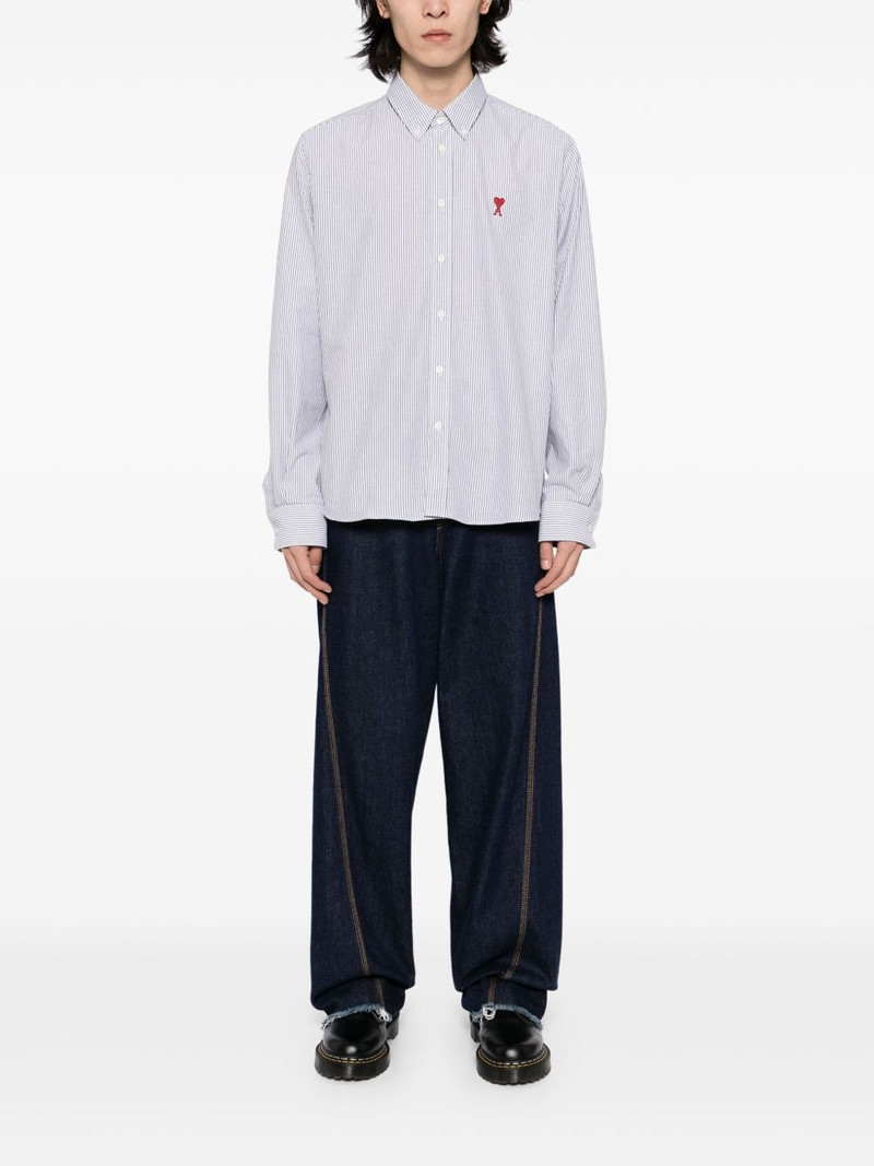 AMI Paris striped shirt outlook