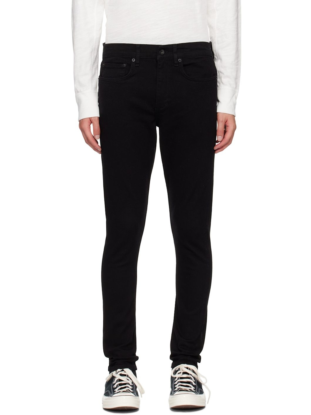 Black Fit 1 Jeans - 1