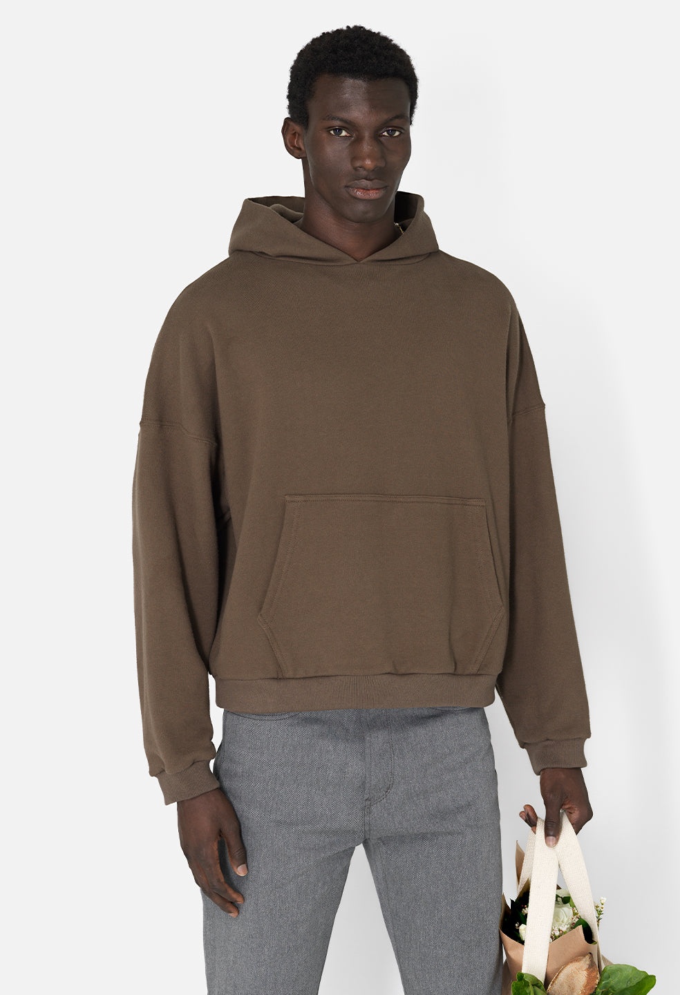 John Elliott FLEET WEAVE TERRY HOODIE REVERSIBLE