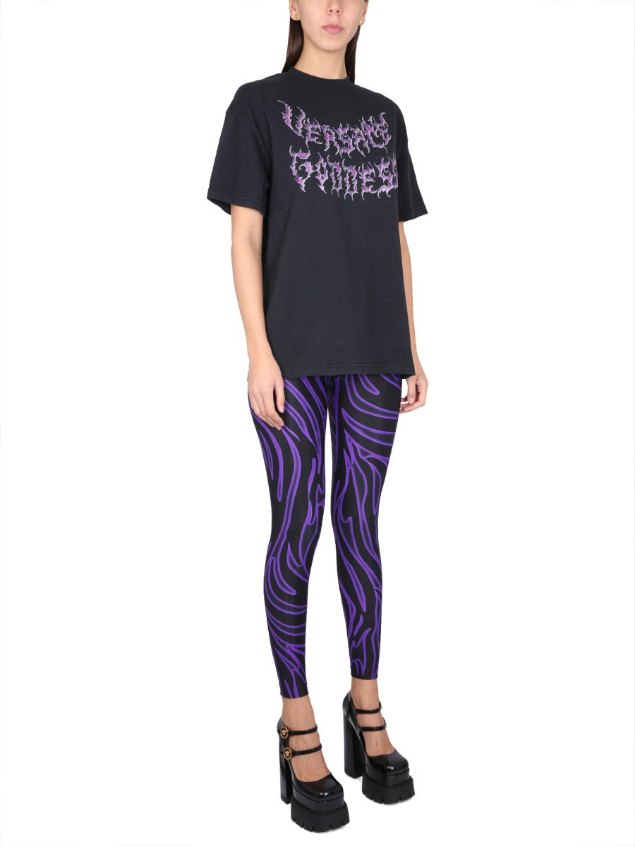 Versace Goddess Oversized T-Shirt - 2