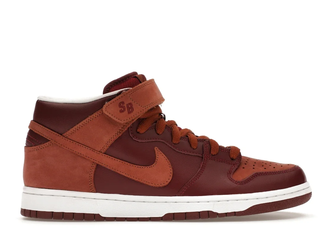 Nike SB Dunk Mid Team Red Pony - 1