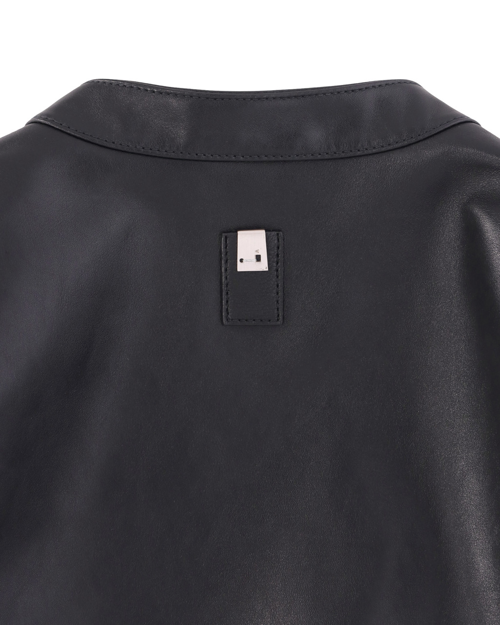 LEATHER LOGO RACER VEST - 7