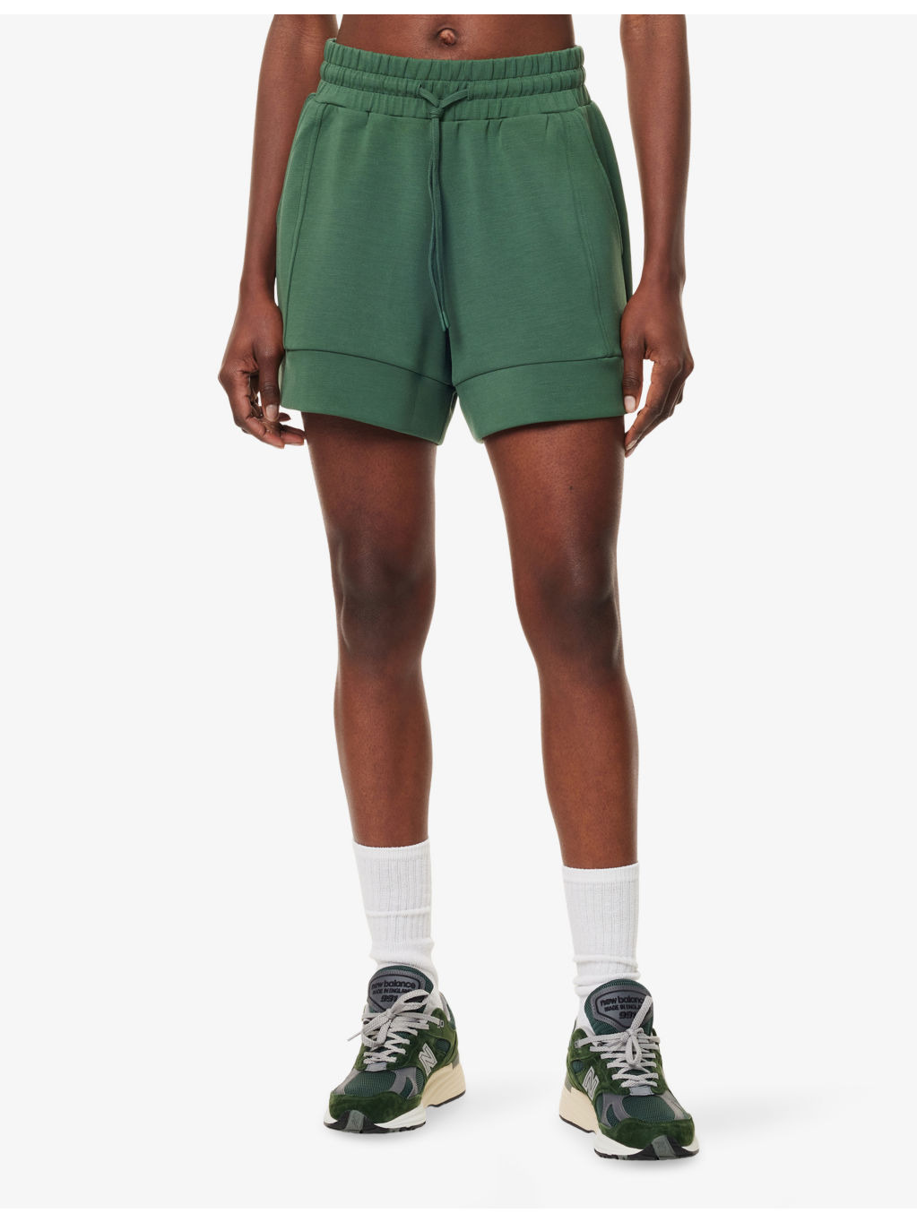 Atrium high-rise stretch-woven shorts - 3