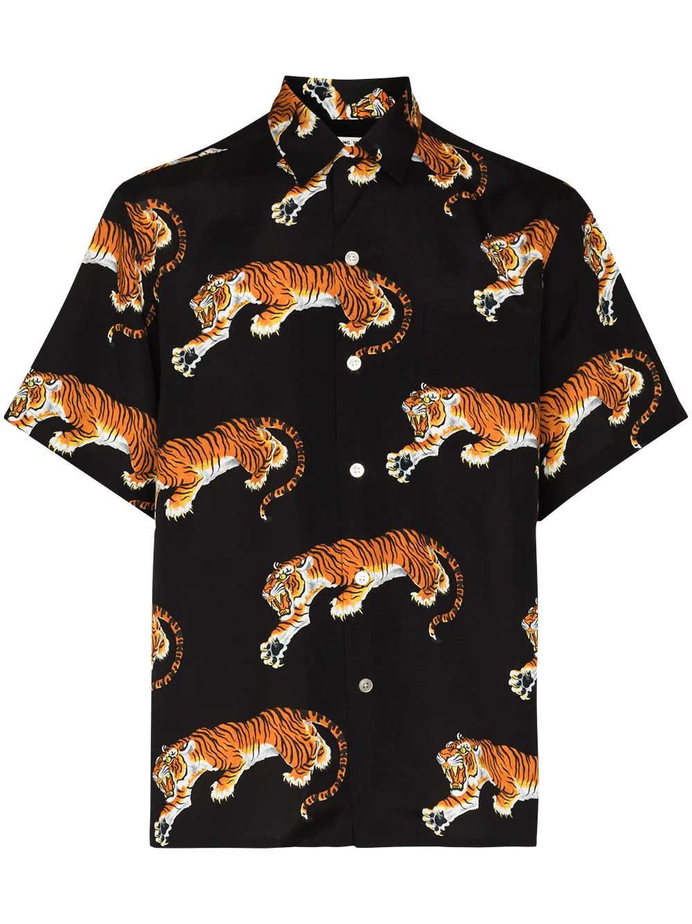 x Tim Lehi tiger print shirt - 1