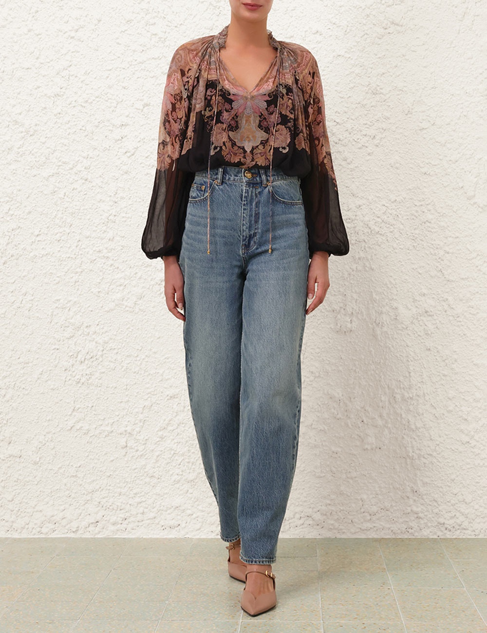 ILLUSTRATION BILLOW BLOUSE - 8