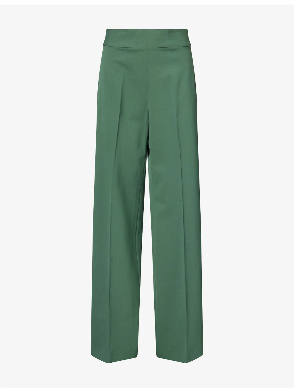 Diane Wide-Leg Stretch-Wool Trousers - 1
