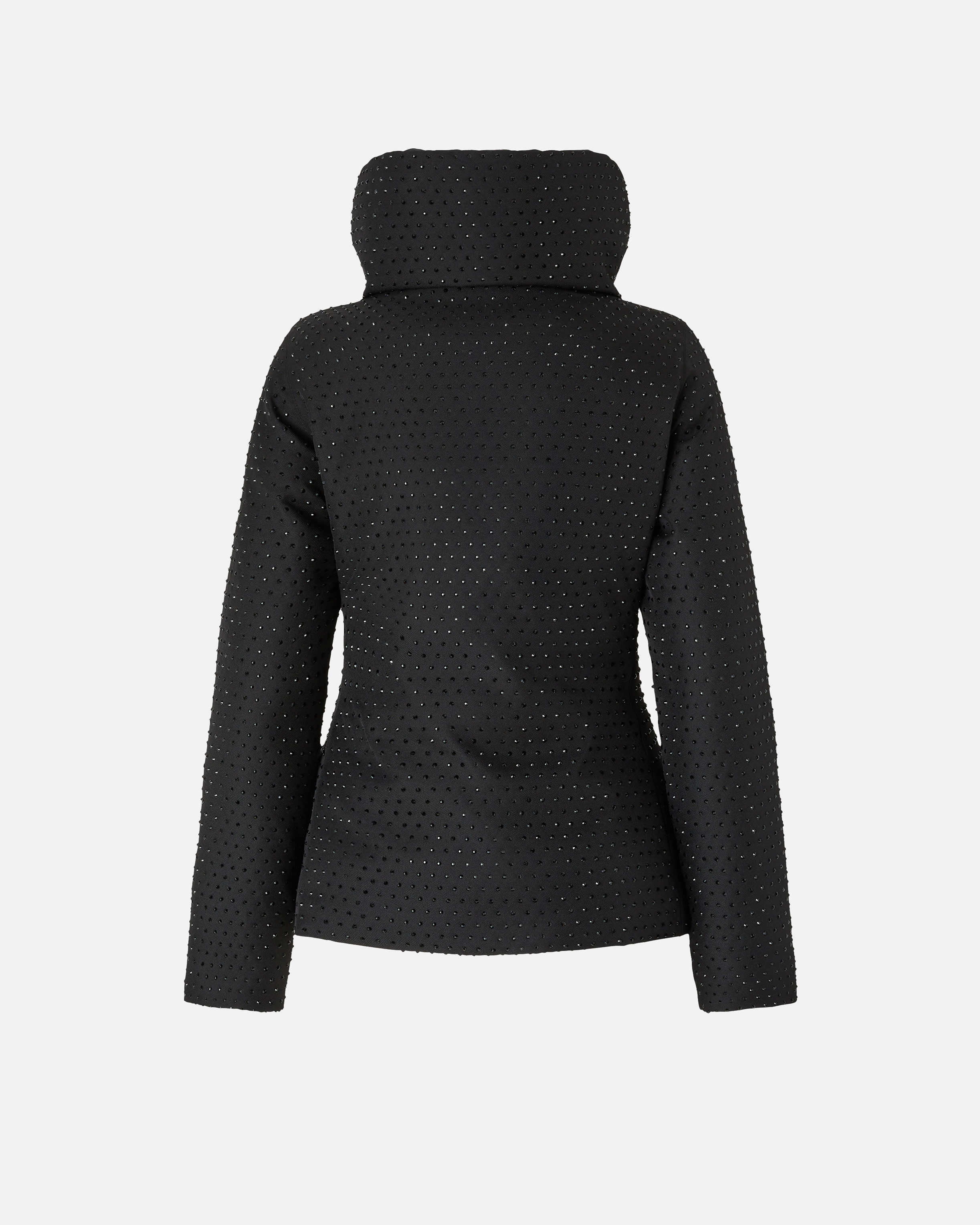 FULLY RHINESTONED SHORT DOWN JACKET - 6