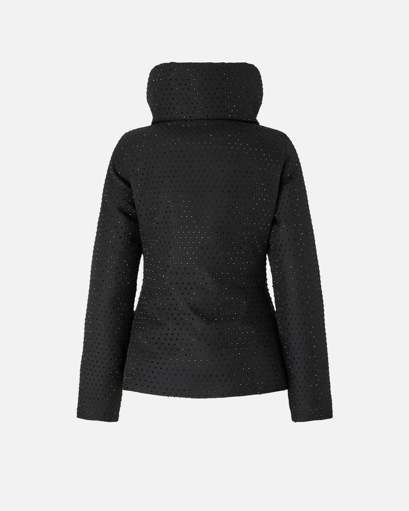 FULLY RHINESTONED SHORT DOWN JACKET 6