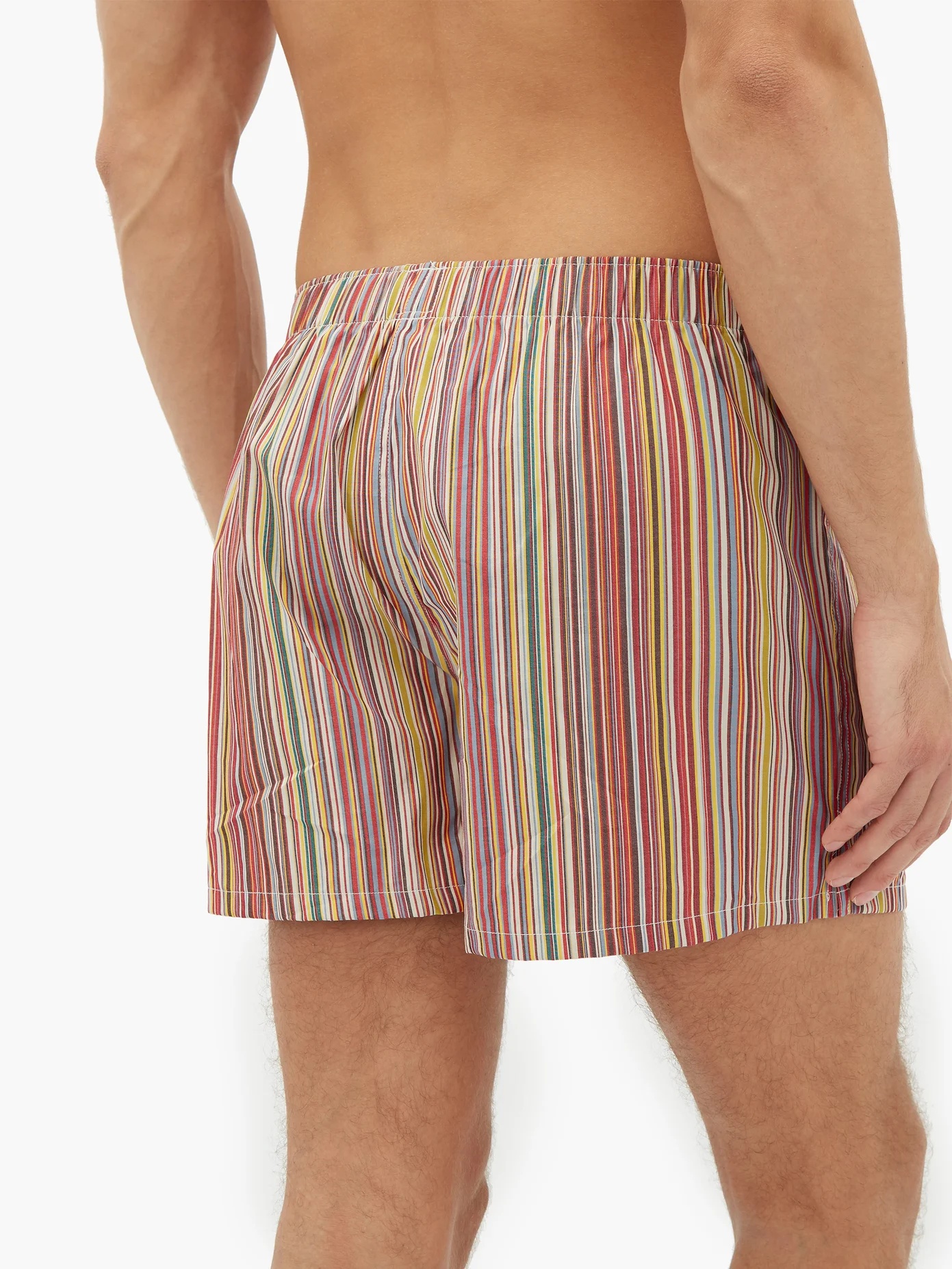 Signature-stripe cotton boxer shorts - 3