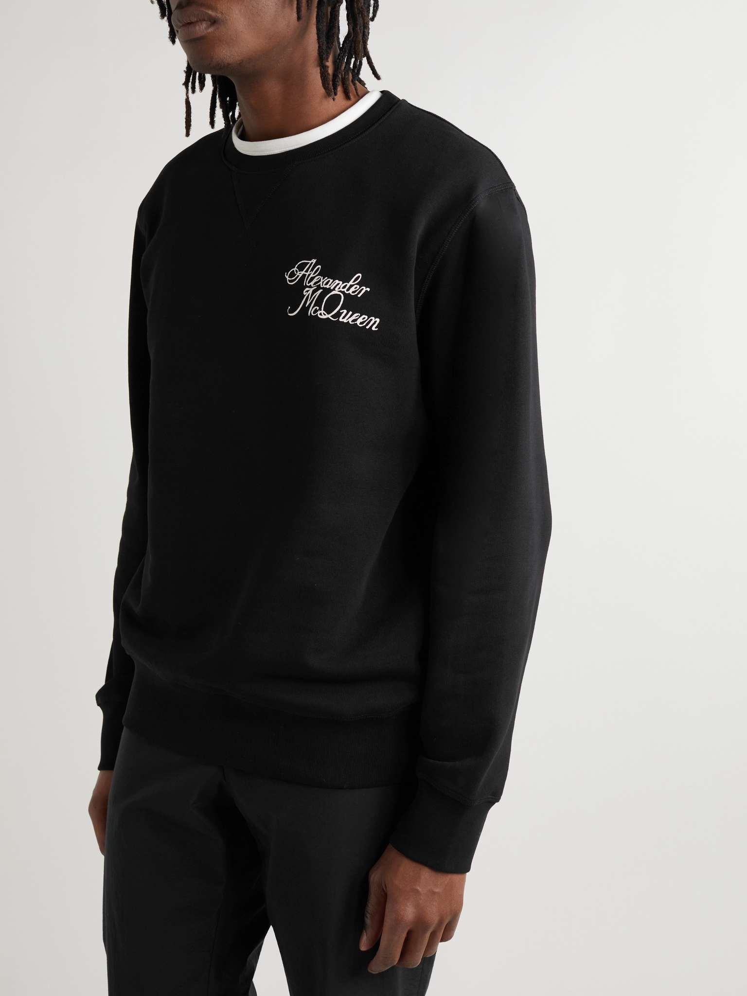 Logo-Print Cotton-Jersey Sweatshirt - 4