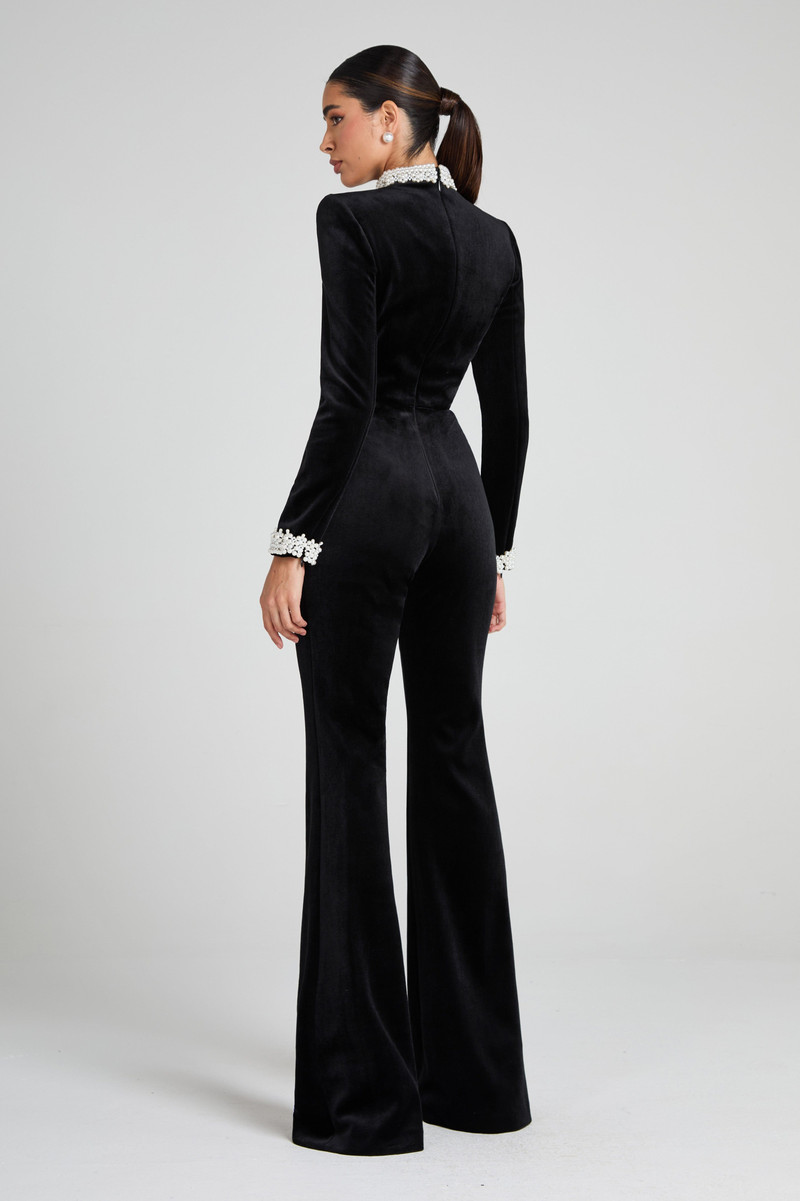 Meghan Black Jumpsuit 4