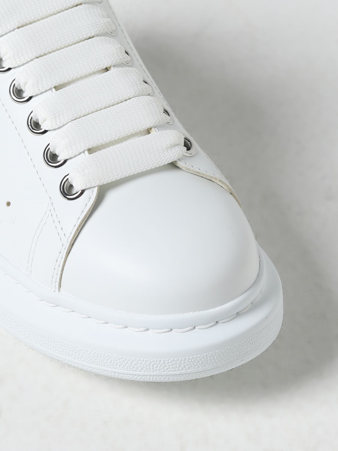 Alexander McQueen leather sneakers - 4