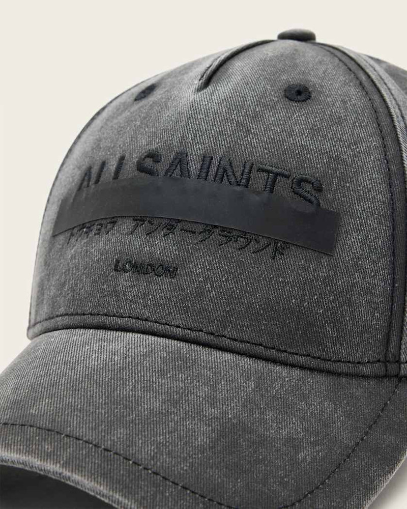 REDACT LOGO PRINT BASEBALL CAP 3