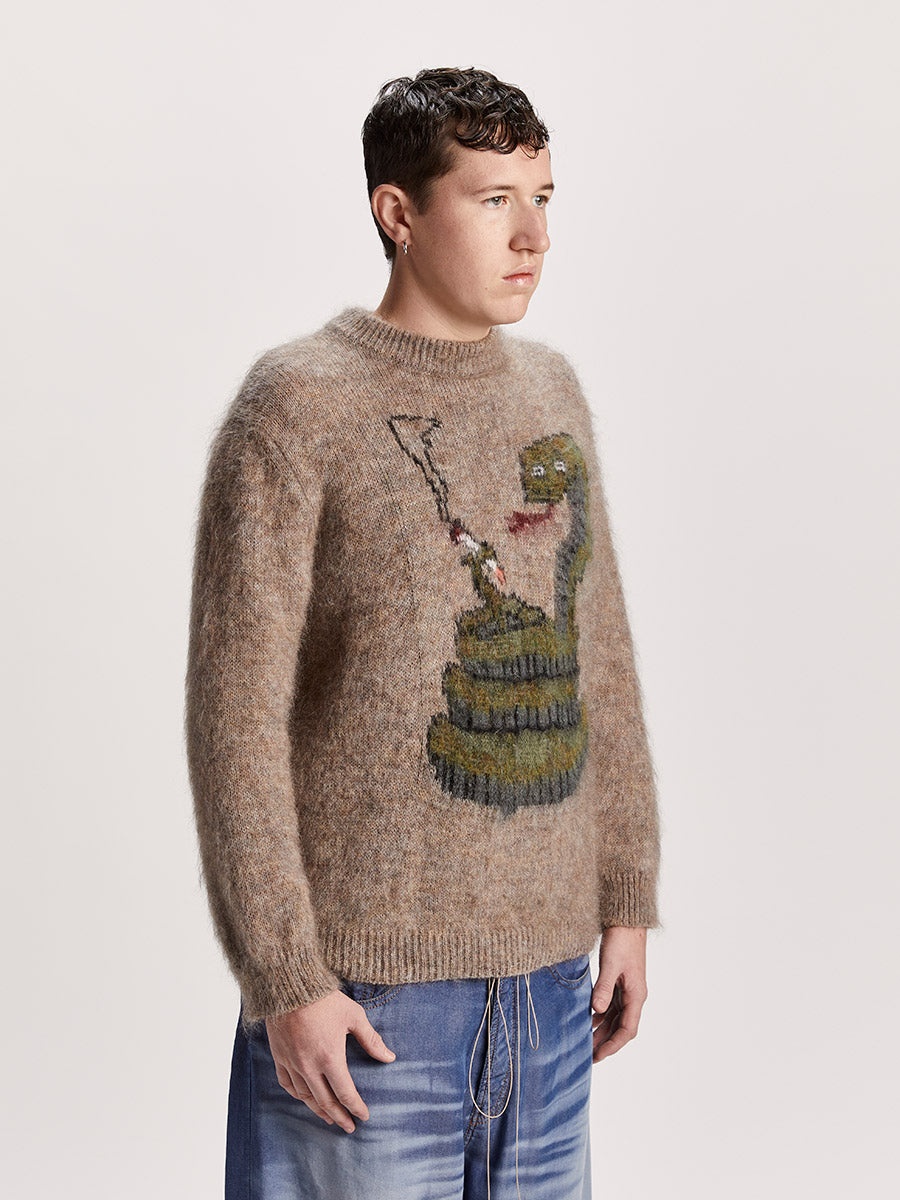 Biscia Knit Ecru - 5