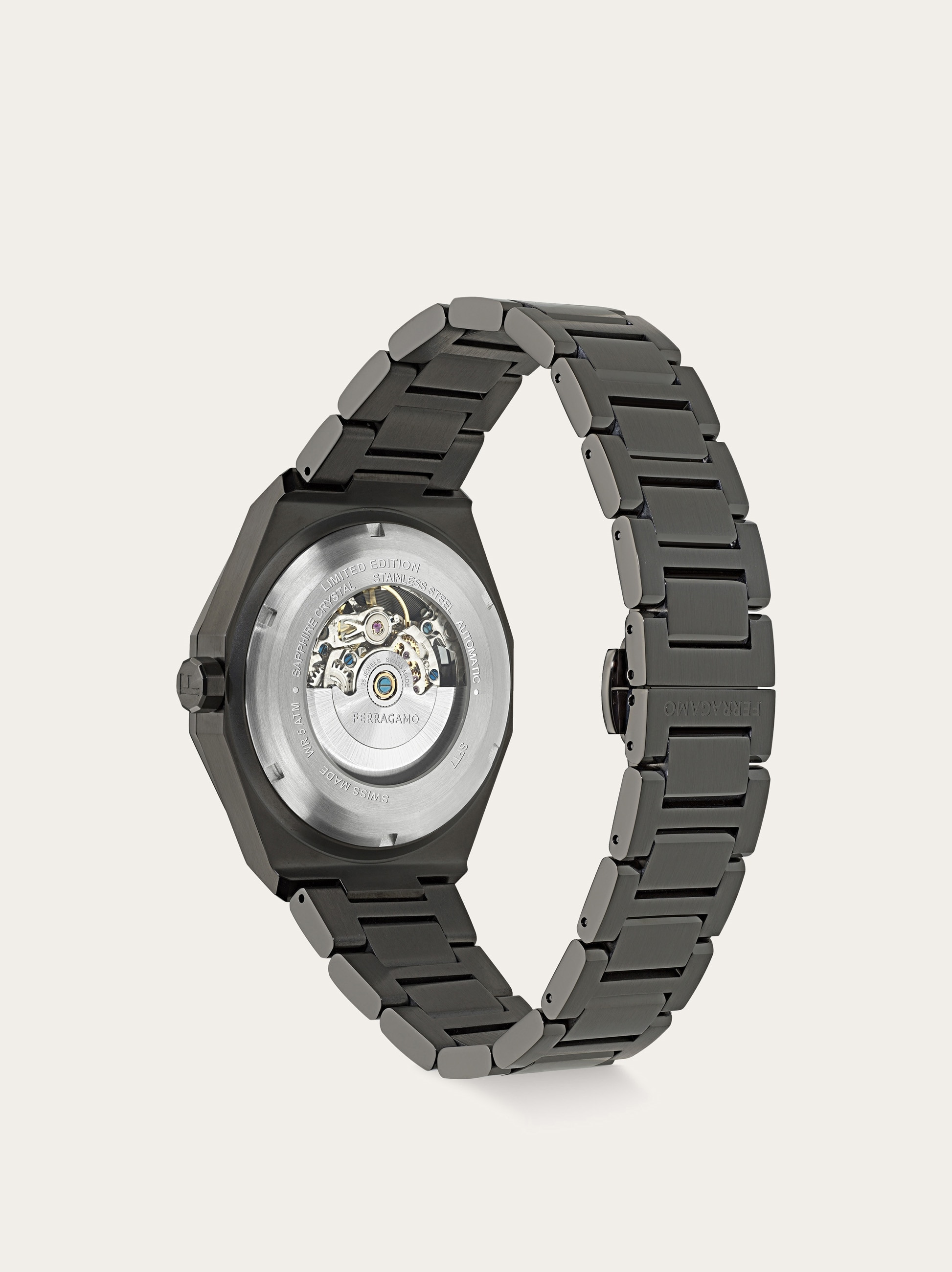 Ferragamo Edge Skeleton Watch - 2