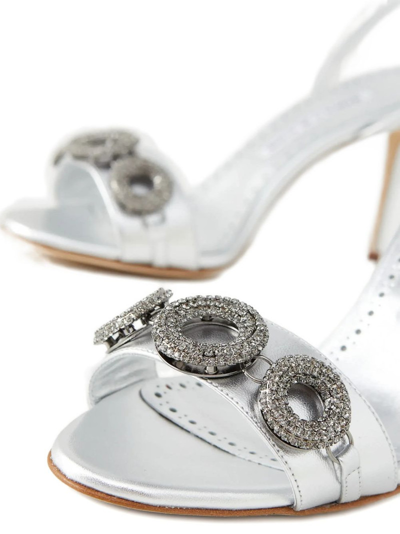 crystal-embellished sandals 4