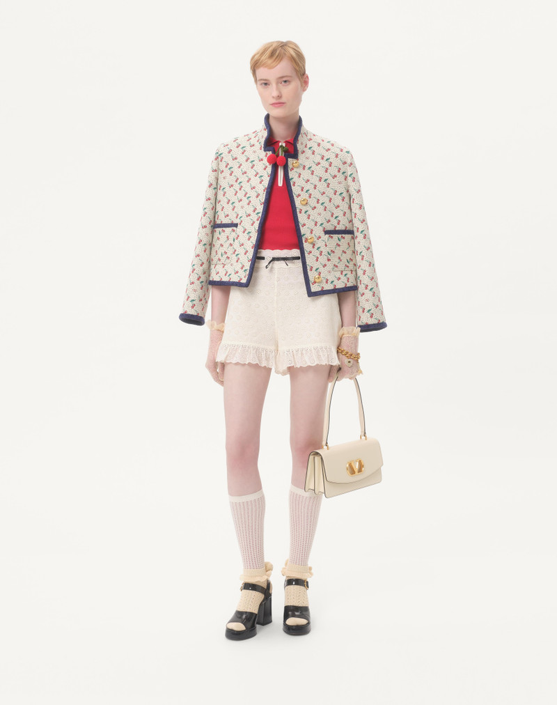 Valentino DAISY SANGALLO POLKA DOT SHORTS outlook