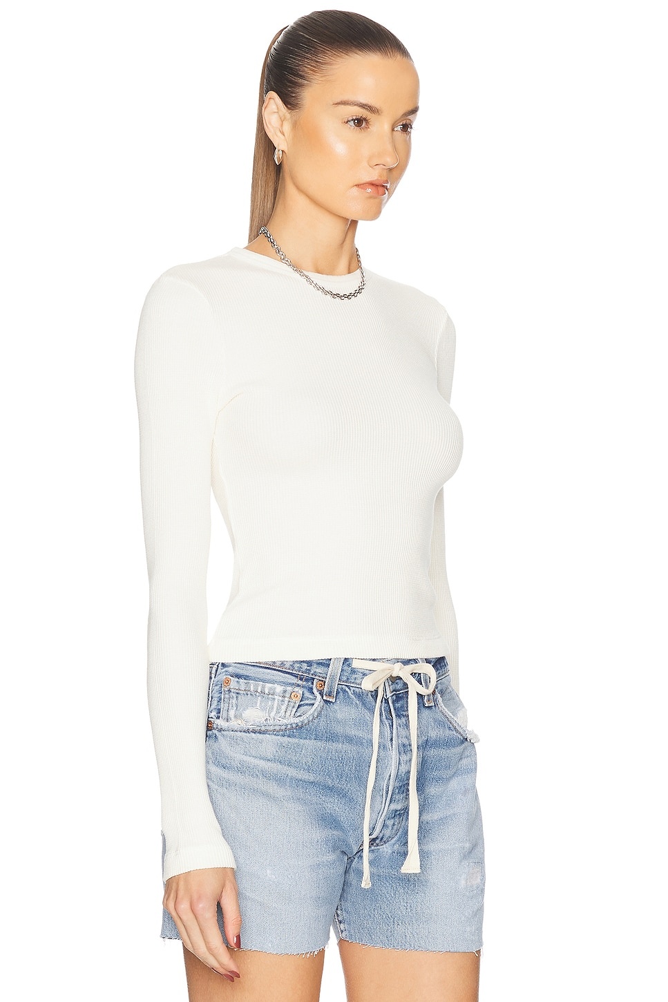 Pilar Waffle Crewneck - 2