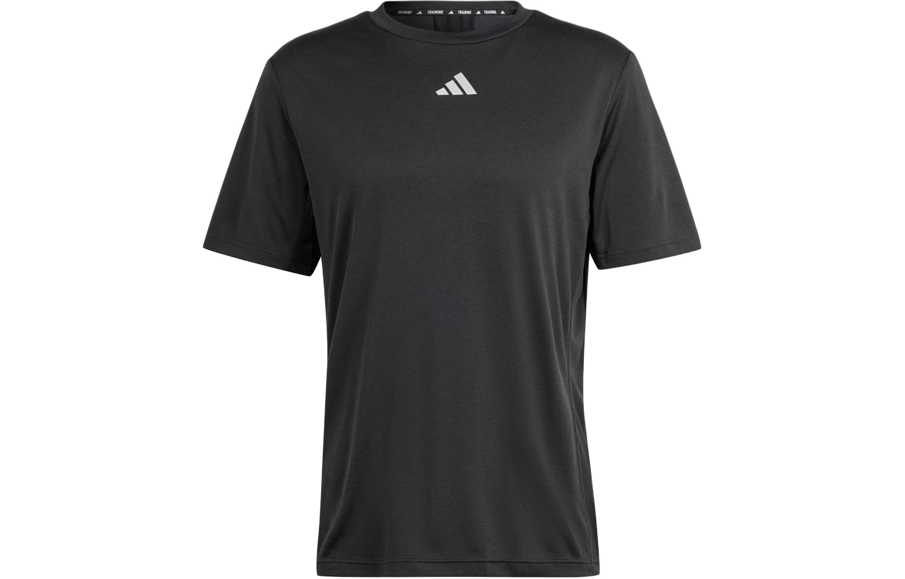 adidas HIIT Workout 3-Stripes Tee 'Black' IL7128 - 2