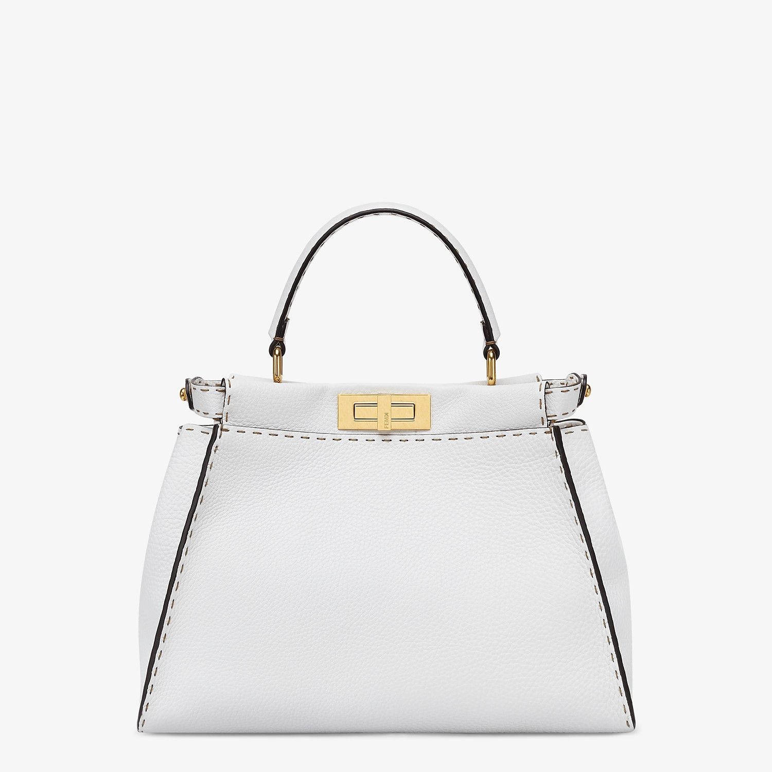 White Cuoio Romano leather bag - 4