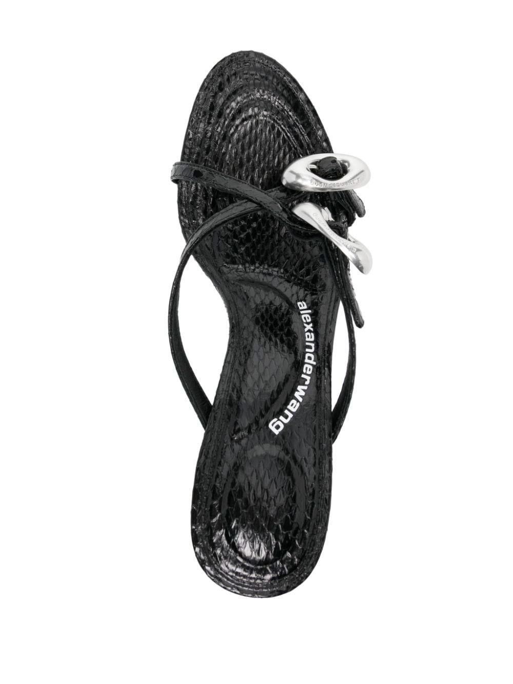 Dome 85mm slip-on sandals - 4