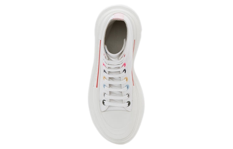 (WMNS) Alexander McQueen Tread Slick Boot 'White Multicolor' 611706W4MVG9650 - 5