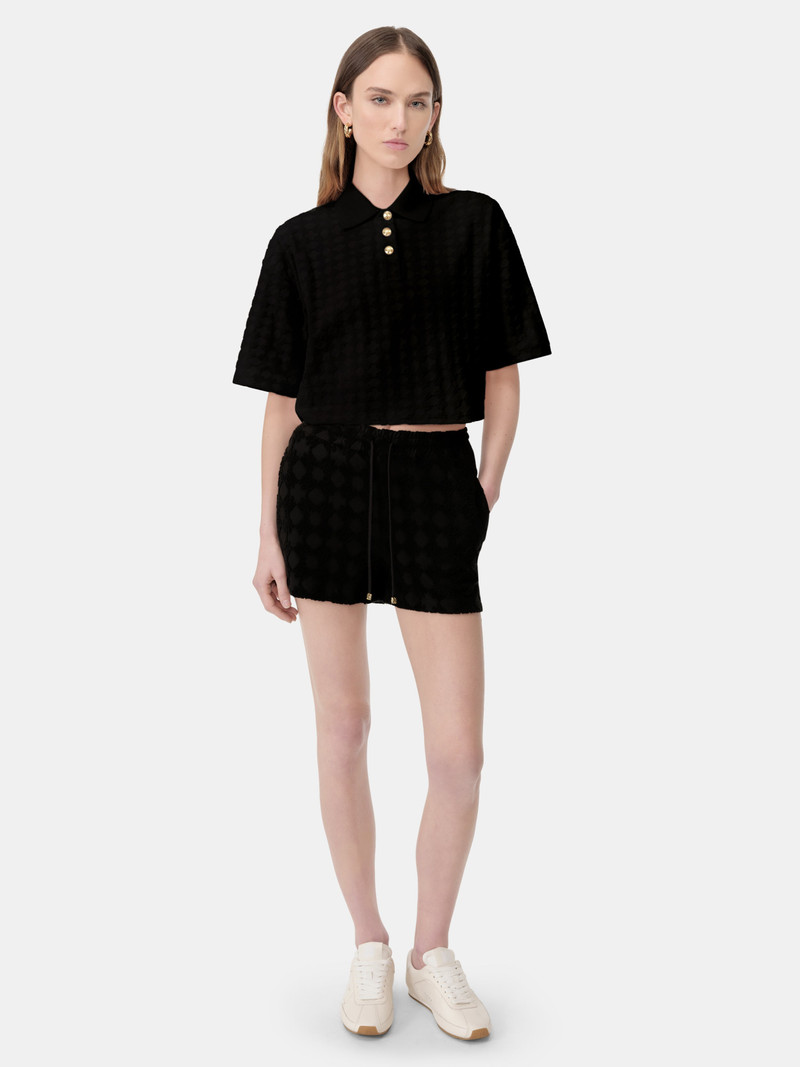 AMIRI WOMEN'S MA QUAD TOWELING POLO outlook