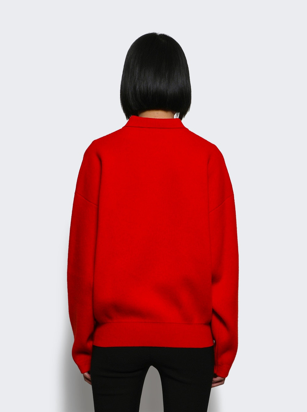 Polo Sweater Red - 5