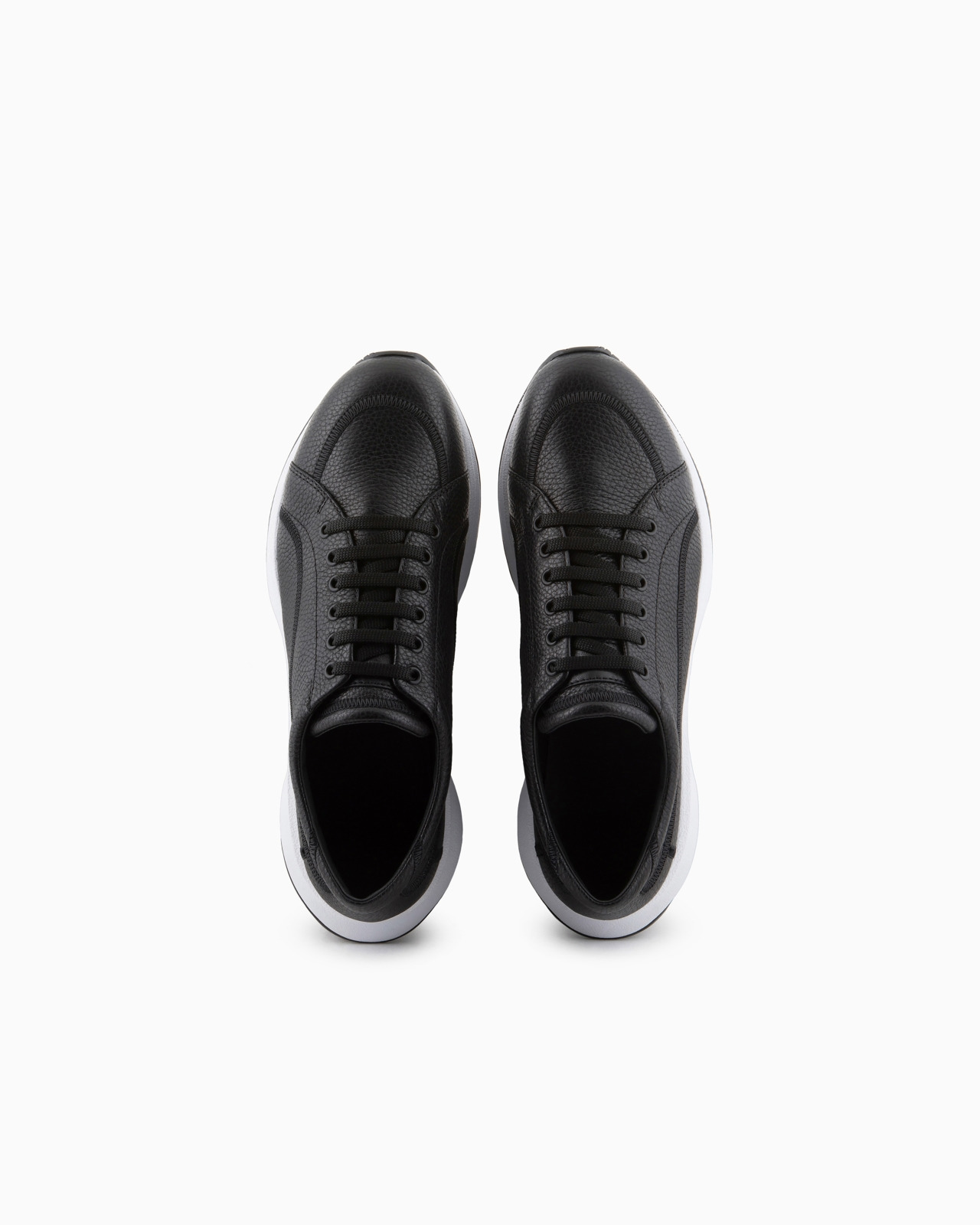 Deerskin and leather sneakers - 3