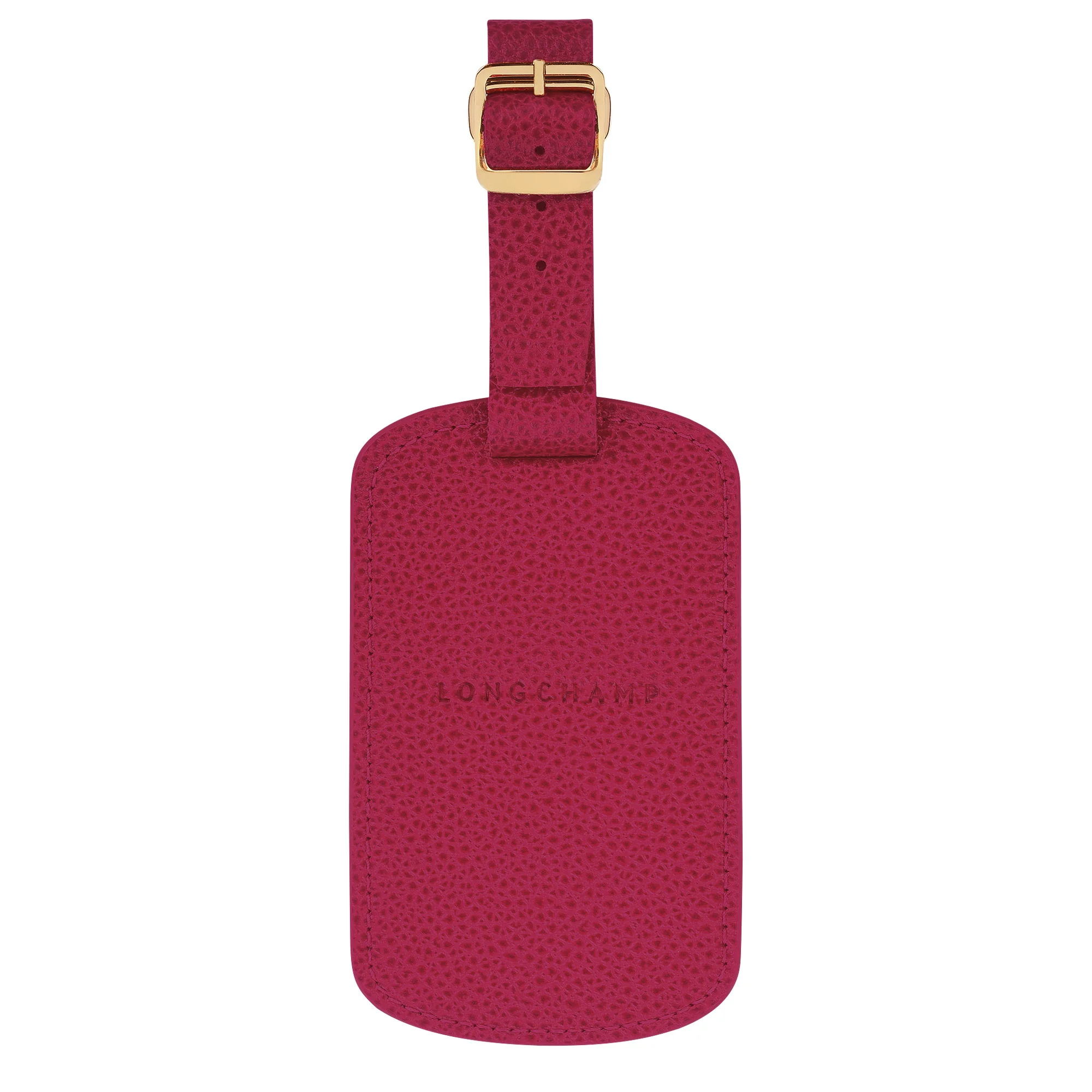 Le Foulonné Luggage tag Beetroot - Leather - 1