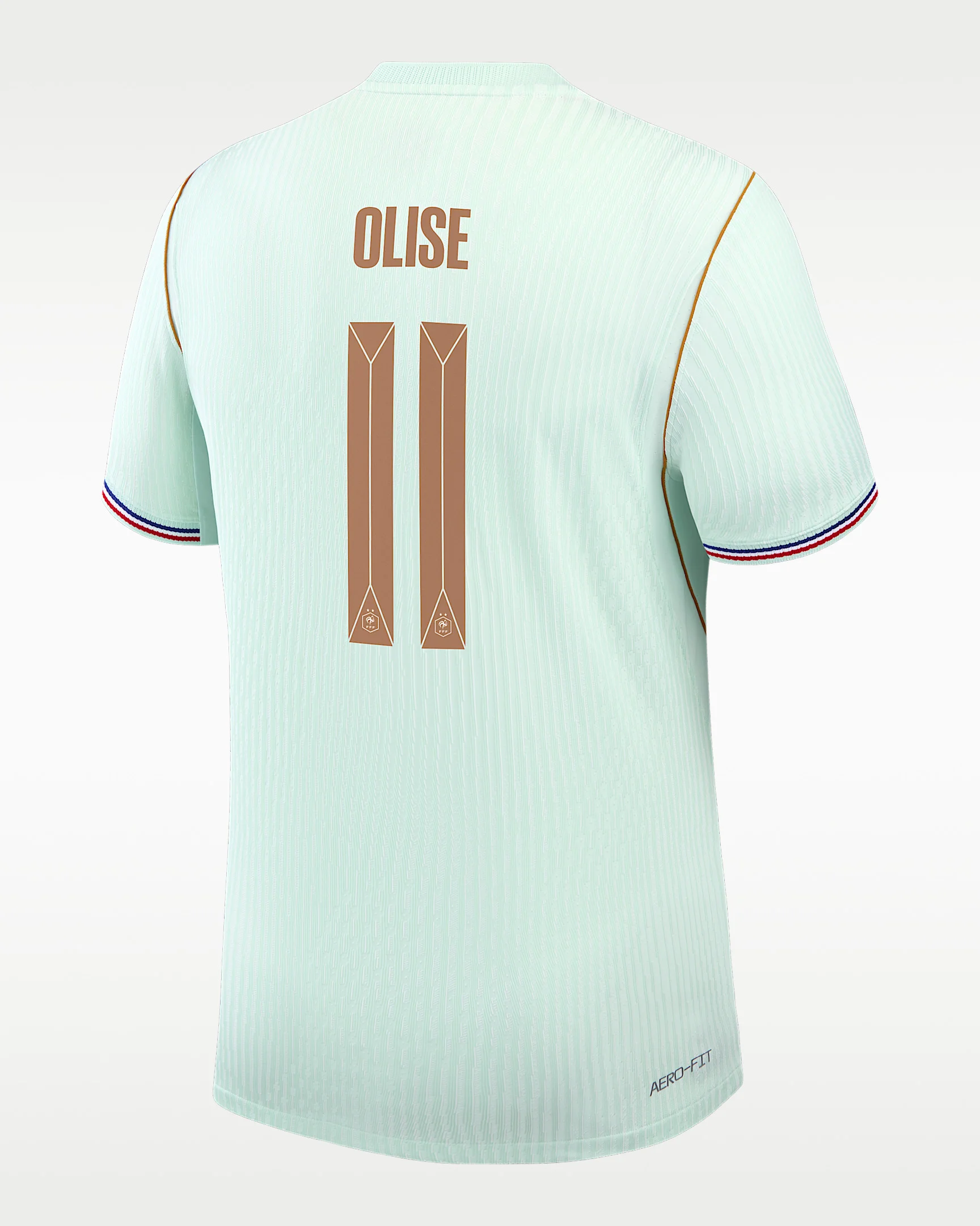 Michael Olise France National Team 2026 Match Away Men's Nike Dri-FIT ADV Soccer Jersey - 1