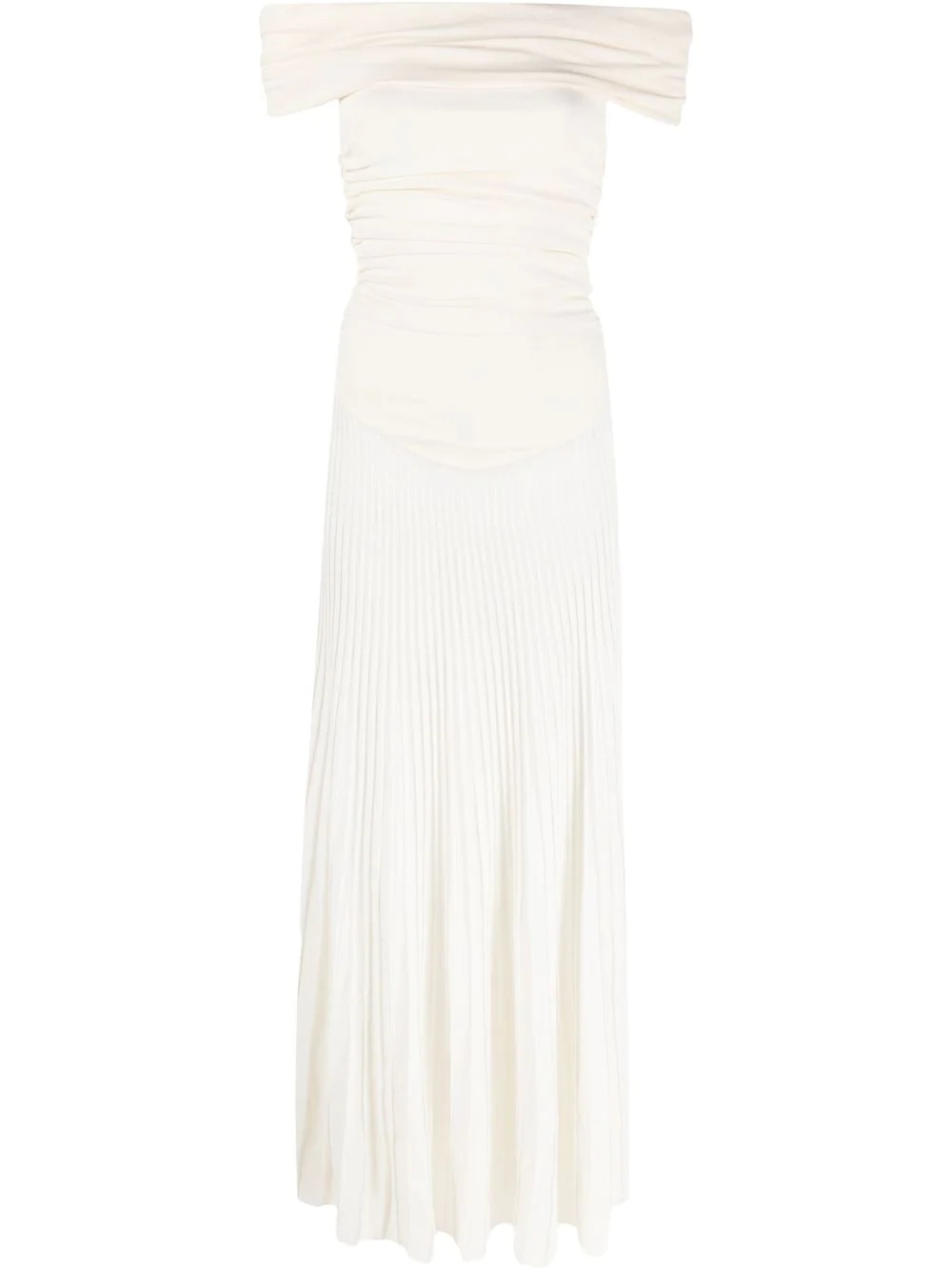 The Marca ruched-bodice dress - 1
