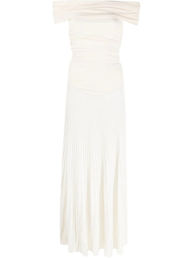 The Marca ruched-bodice dress 1