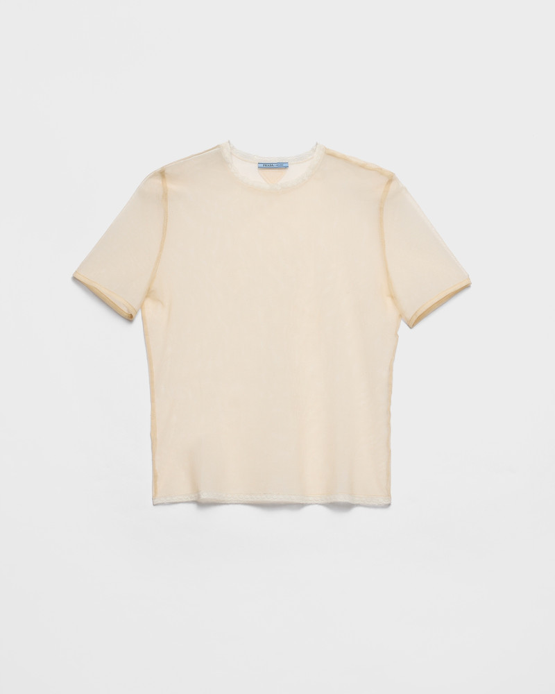 Cotton tulle T-shirt 1