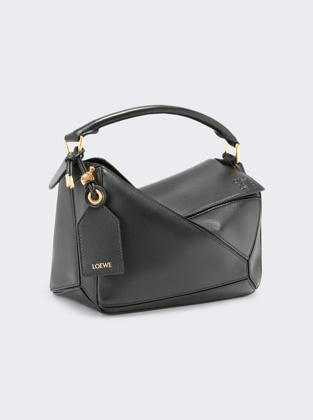 Small Featherlight Puzzle Bag Black Nappa Lambskin - 4
