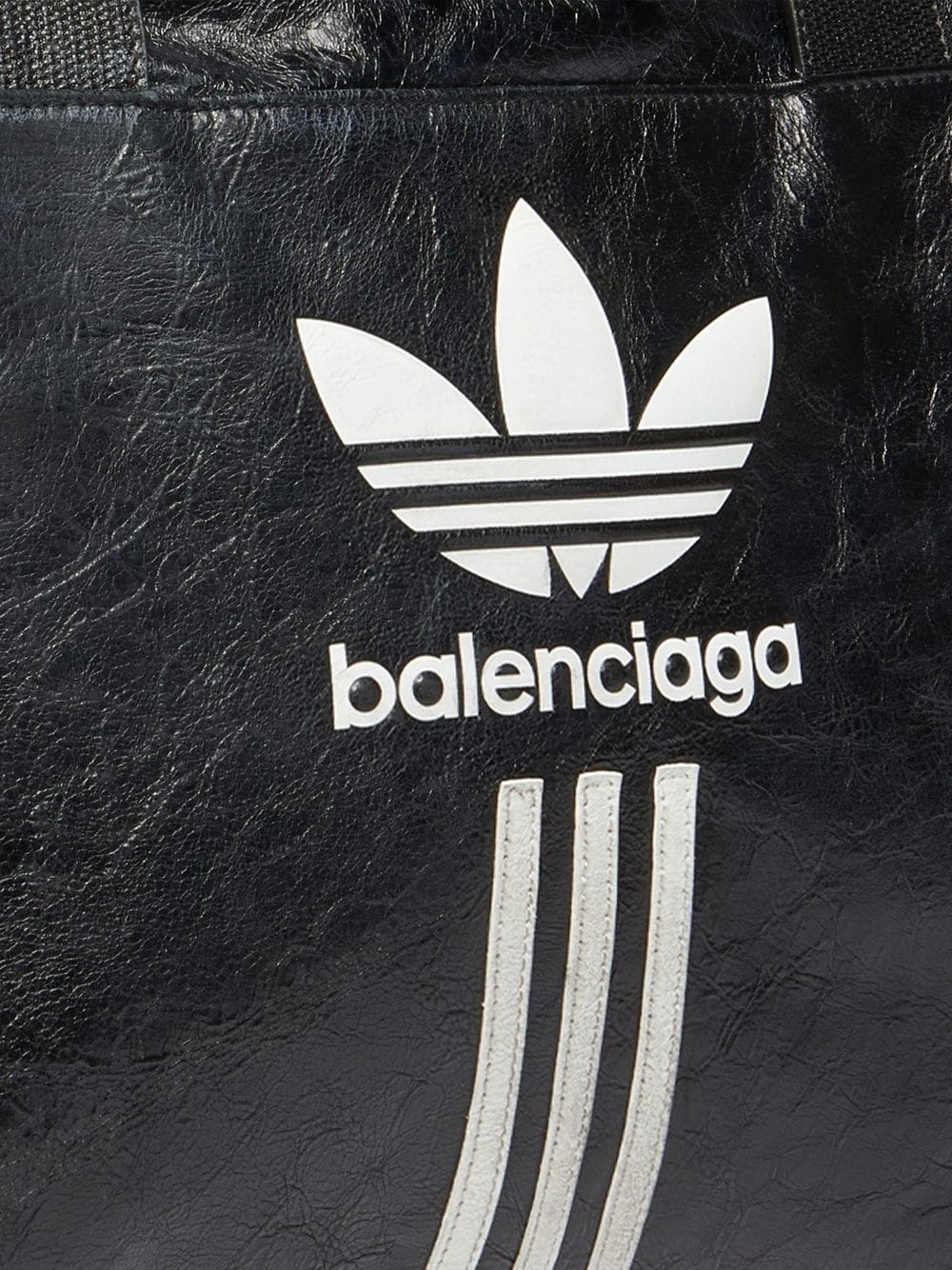 x Adidas trefoil-logo gym bag - 4