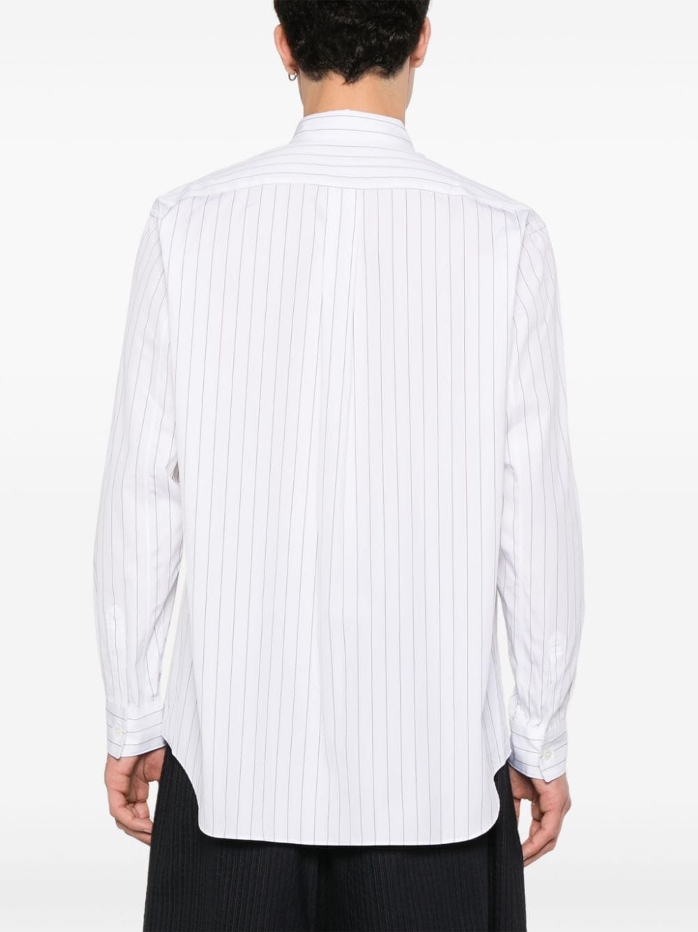 striped cotton shirt - 4