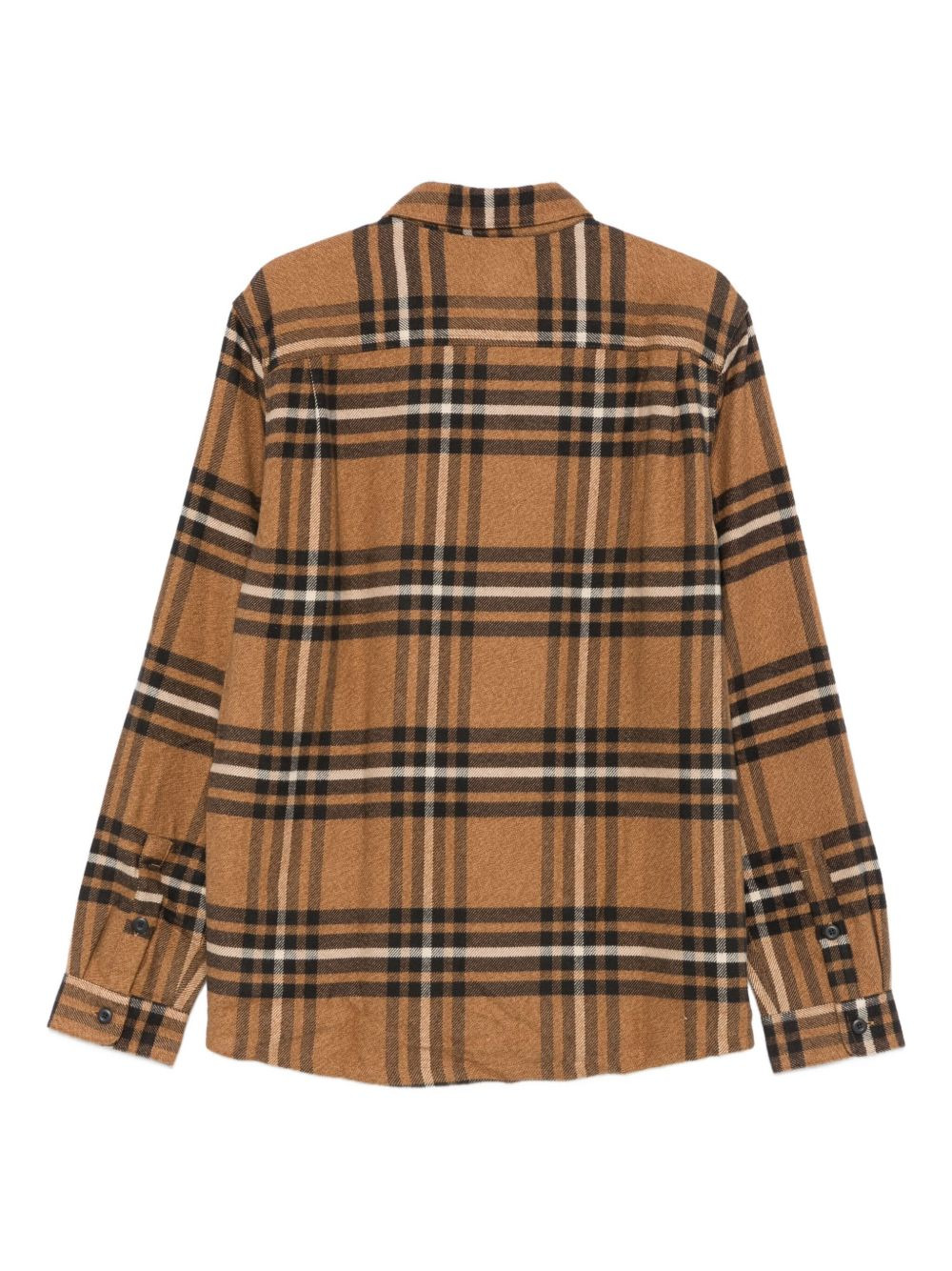 plaid organic-cotton shirt - 2