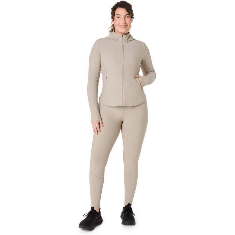 WOMEN'S RIB HIGH WAIST 7/8 TIGHT 6